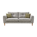 Sofa Elegancki z Poduszkami w Stylu Skandynawskim