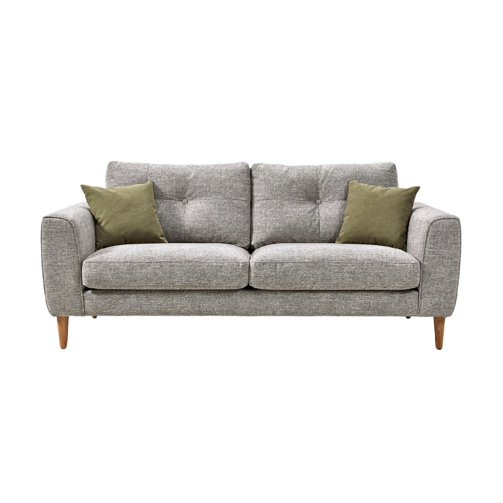 Sofa Elegancki z Poduszkami w Stylu Skandynawskim